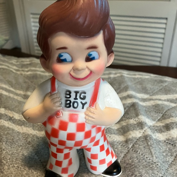 Vintage 1973 Big Boy of America Rubber Vinyl Figure Bank - Picture 9 of 10